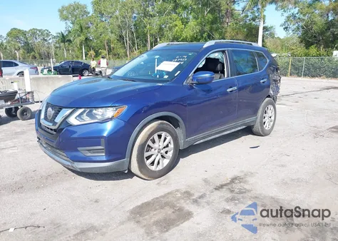 2018 Nissan Rogue Sv из США, поврежденный, VIN KNMAT2MTXJP527404